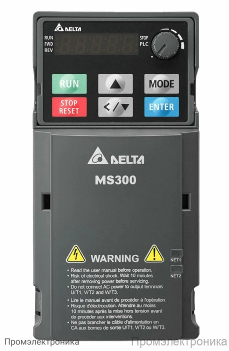 30828.700 - Купить Преобразователи частоты Delta Electronics VFD1A6MS21AFSAA (0.2кВт 1ф 230В) серии MS300 Преобразователи частоты Delta Electronics VFD1A6MS21AFSAA (0.2кВт 1ф 230В) серии MS300